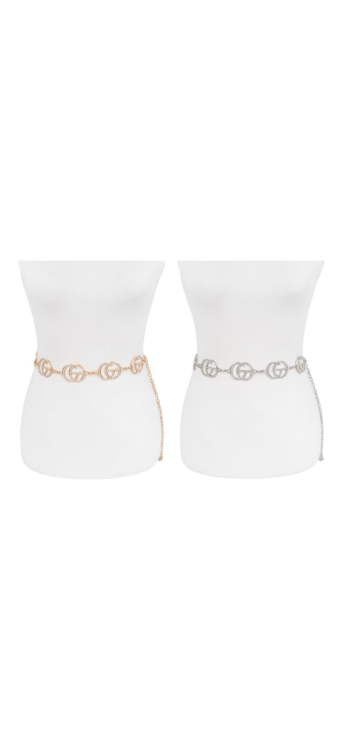 GG Dazzling Chain Belt