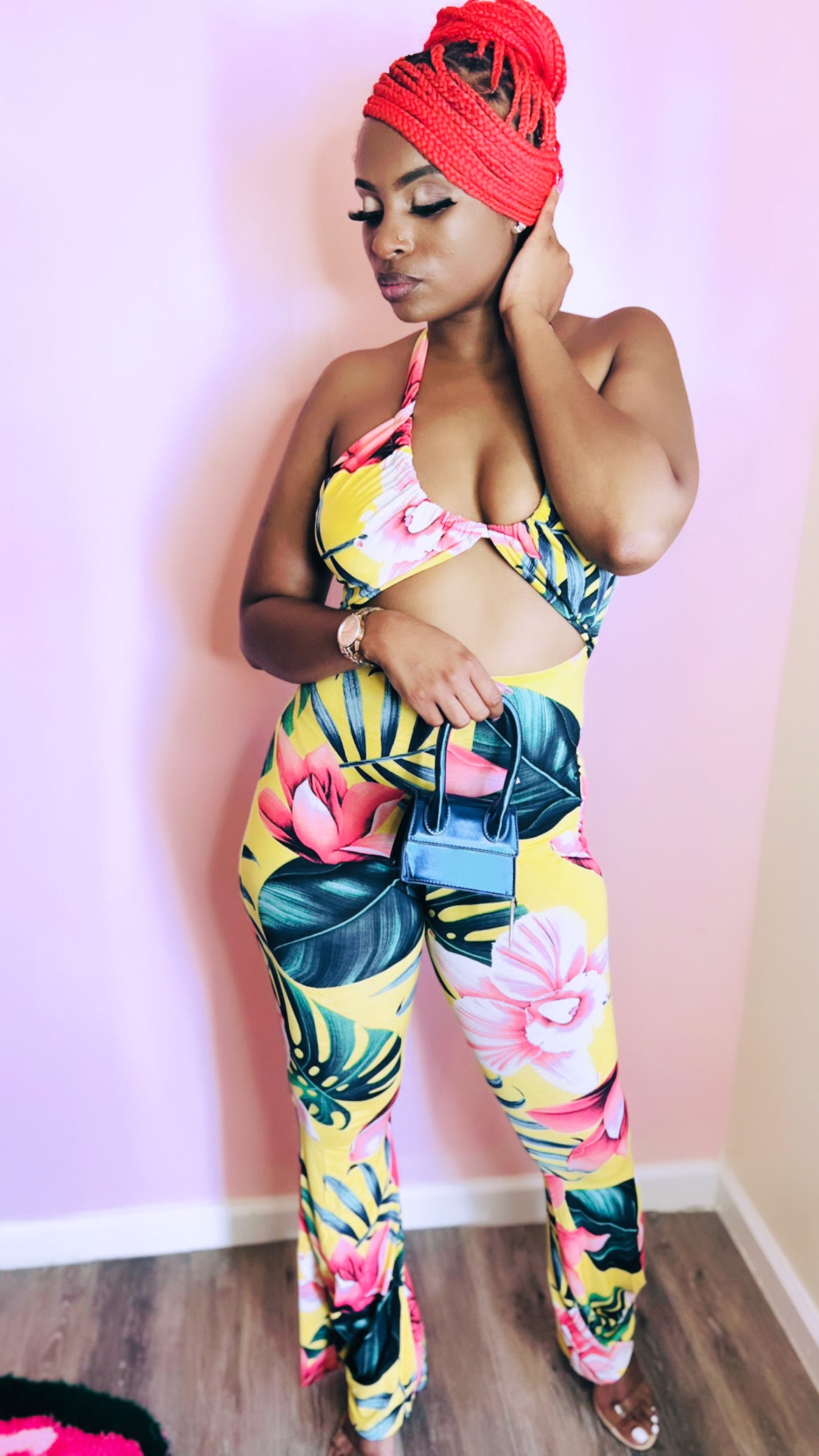 Flower jumpsuit