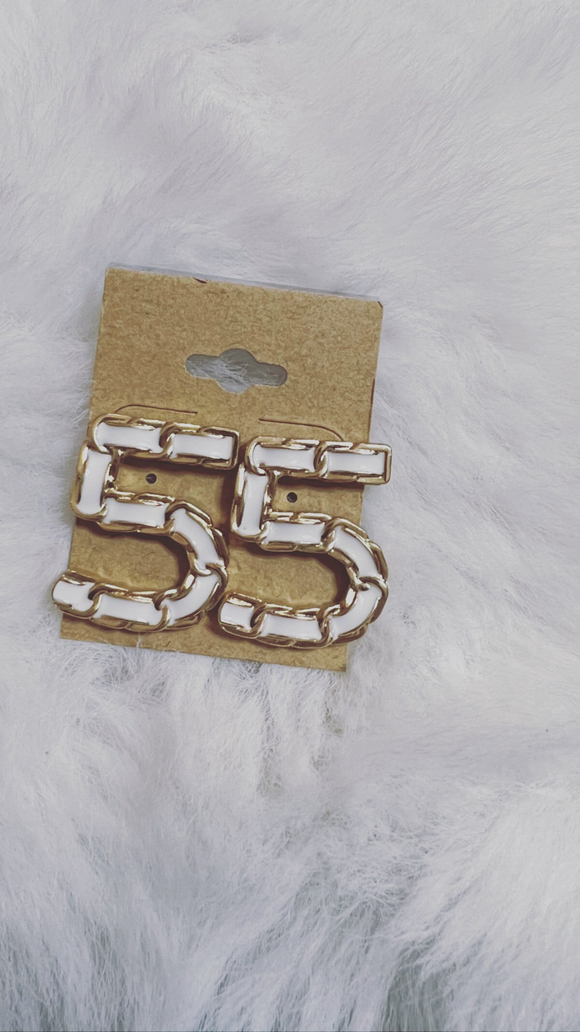 Cc •5 studs earrings